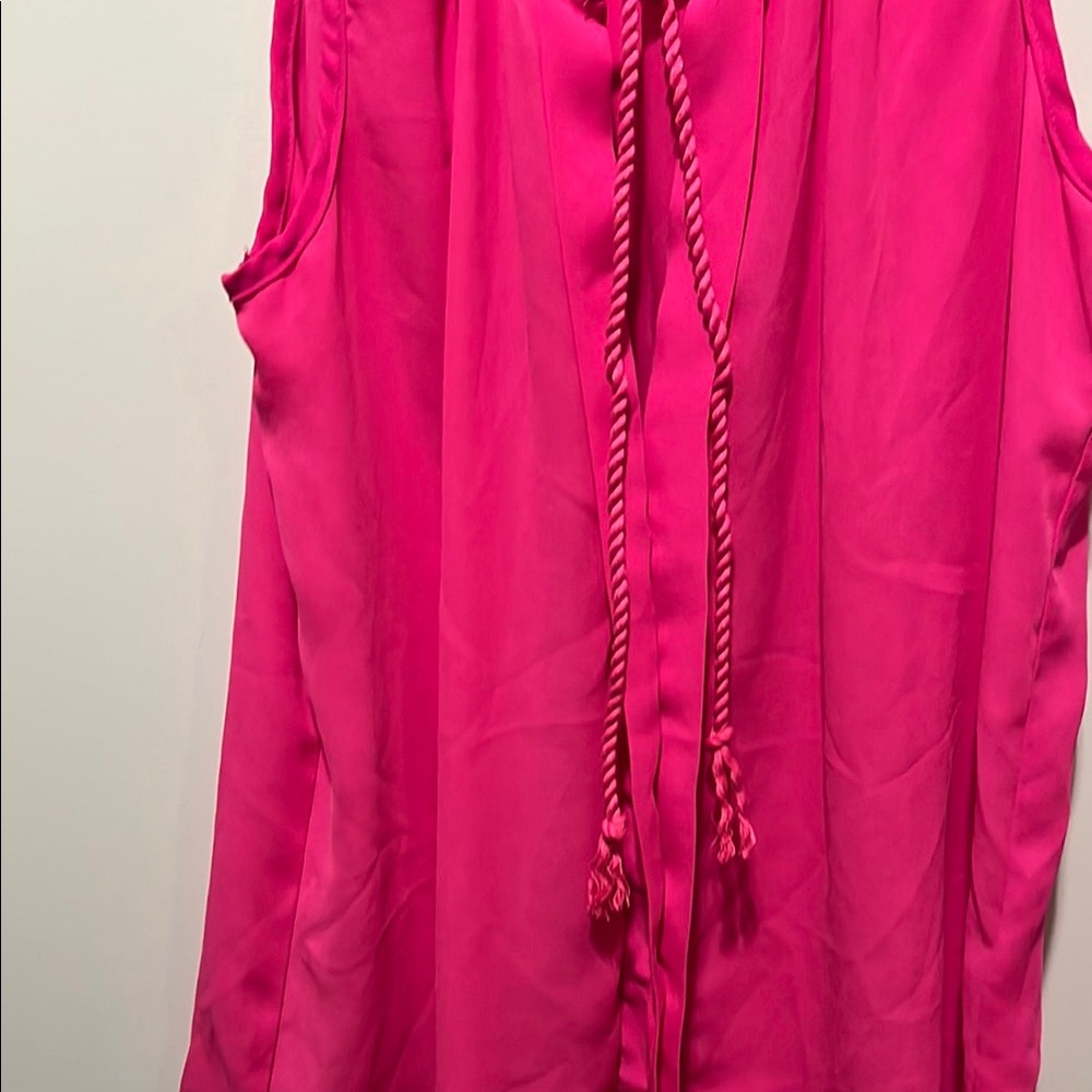 Women's Pink Sleeveless Top - Picture 2 of 5